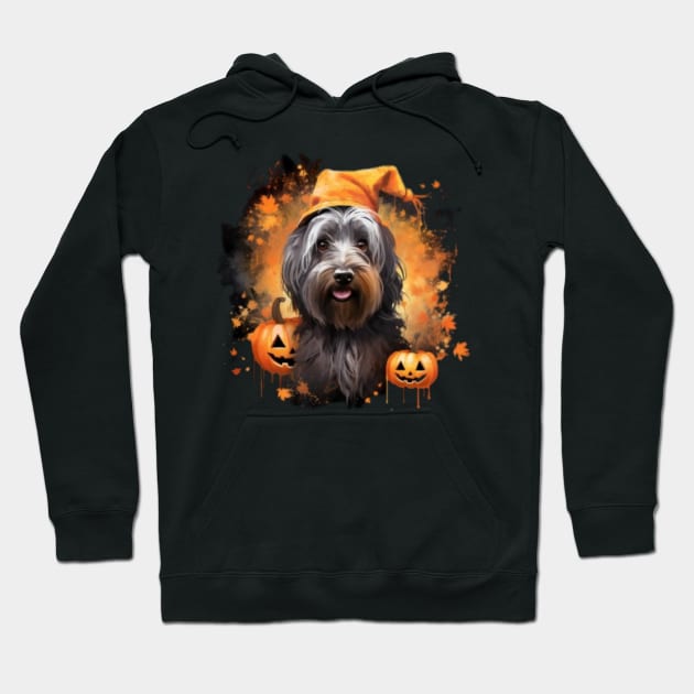 Skye Terrier Halloween Hoodie by NatashaCuteShop